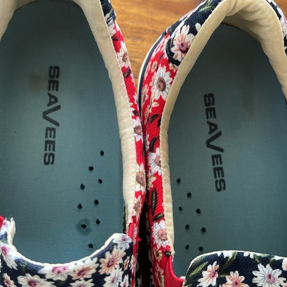 SEAVEES Womens Hawthorne DAISY Slip On Sneakers Shoes Casual floral   Sz 11 - Picture 8 of 16